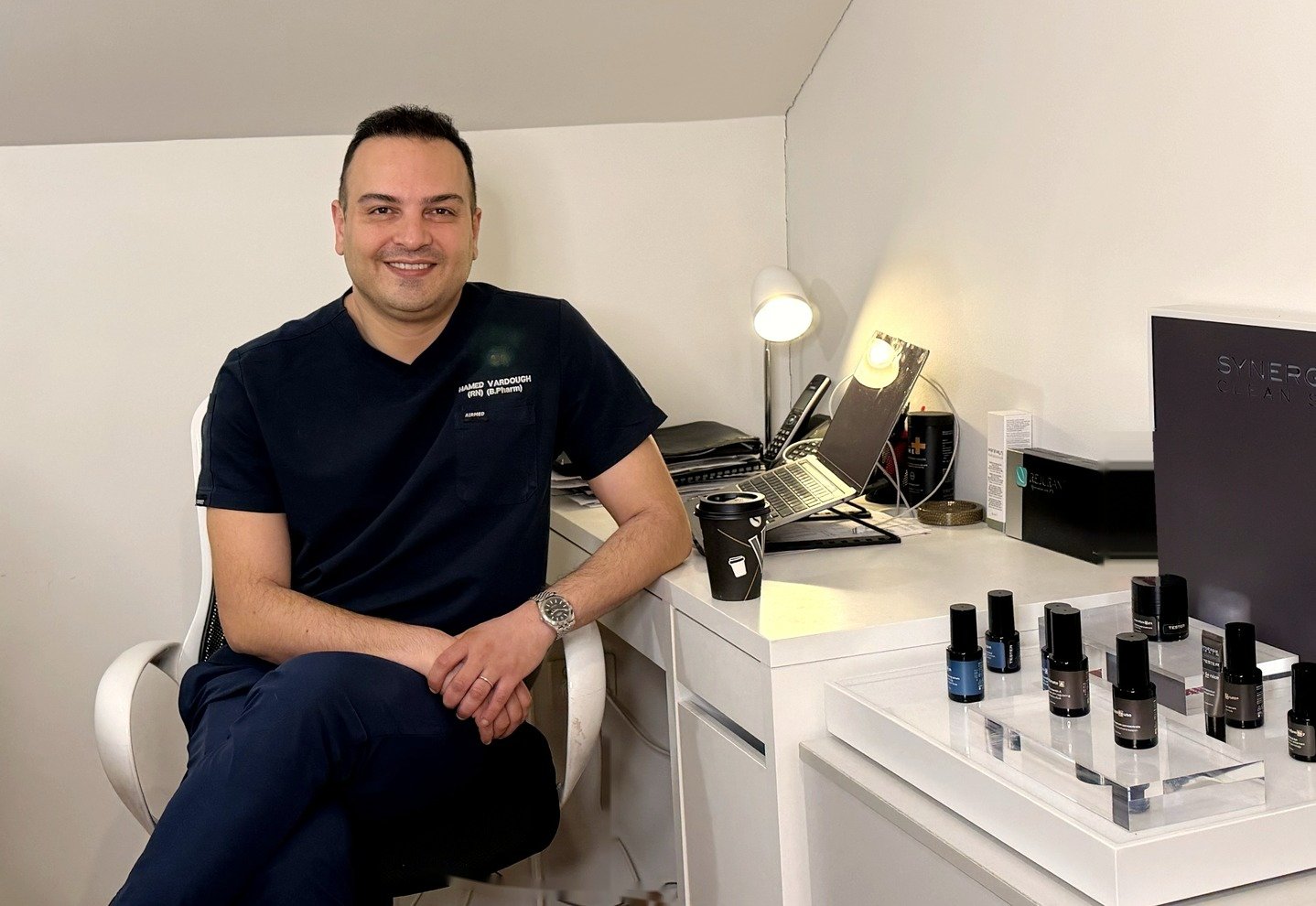 Hamed Vardough, registered cosmetic nurse at Diamond Aesthetics Parramatta